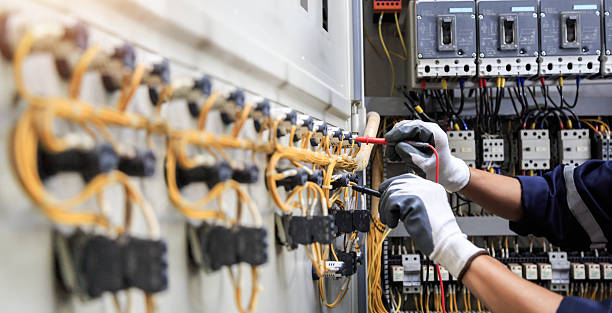 Professional Electrician technician working in Church Hill, MD